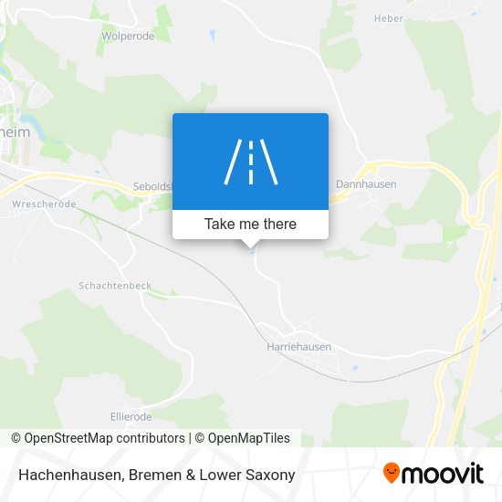 Hachenhausen map