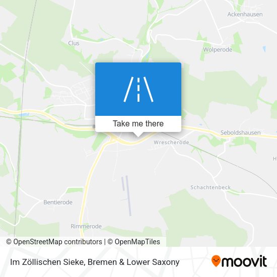 Im Zöllischen Sieke map