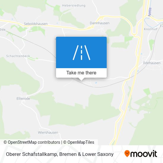 Oberer Schafstallkamp map