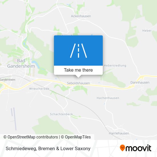 Schmiedeweg map