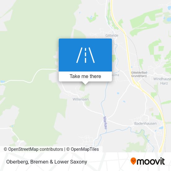 Oberberg map