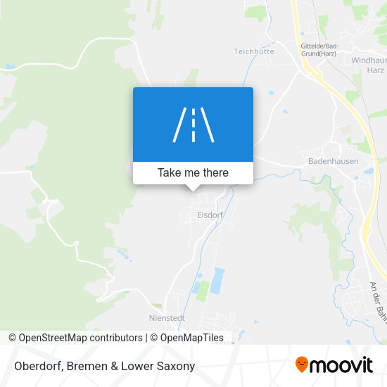 Oberdorf map
