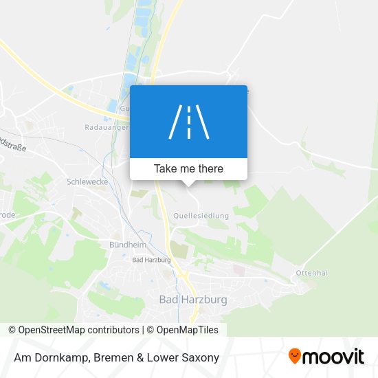 Am Dornkamp map