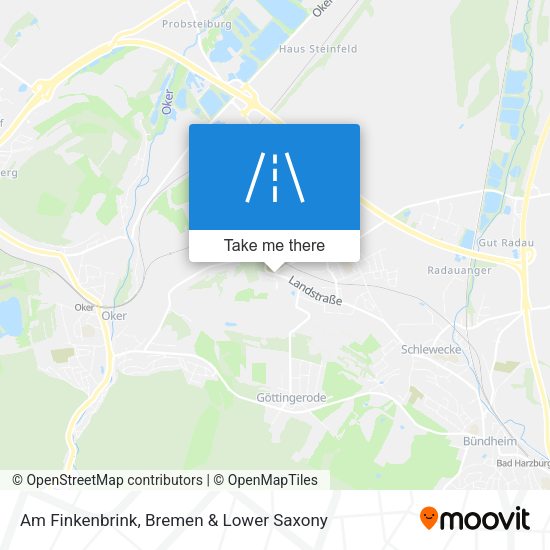 Am Finkenbrink map