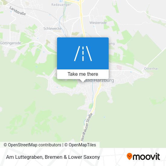 Am Luttegraben map