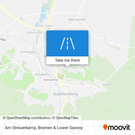 Am Streuerkamp map