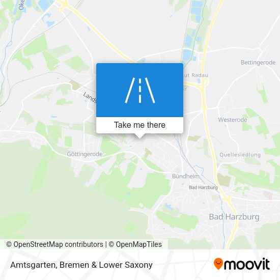 Amtsgarten map
