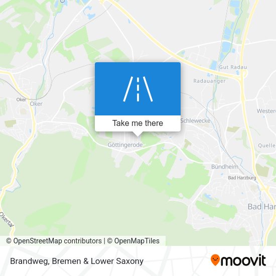 Brandweg map