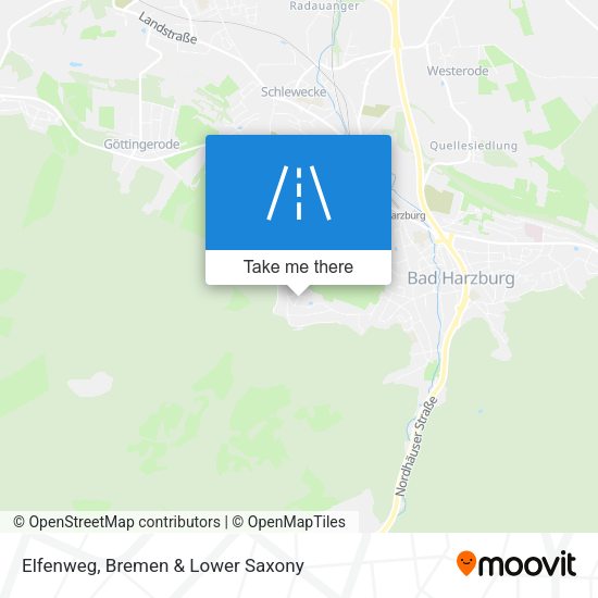 Elfenweg map