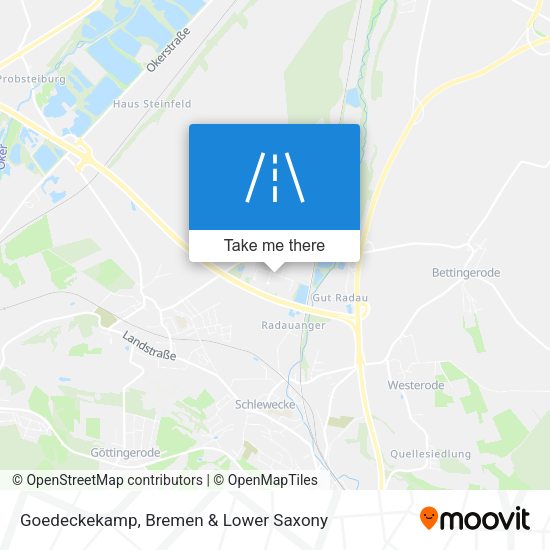 Goedeckekamp map