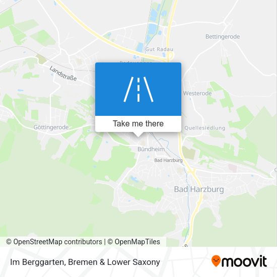 Im Berggarten map