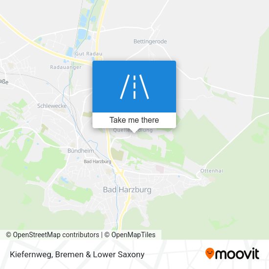 Kiefernweg map