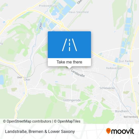 Landstraße map