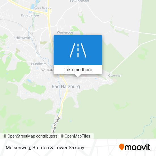 Meisenweg map