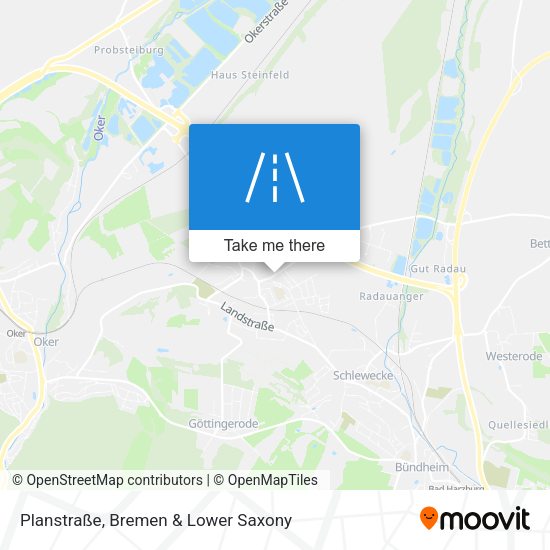 Planstraße map