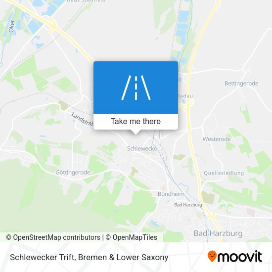 Schlewecker Trift map