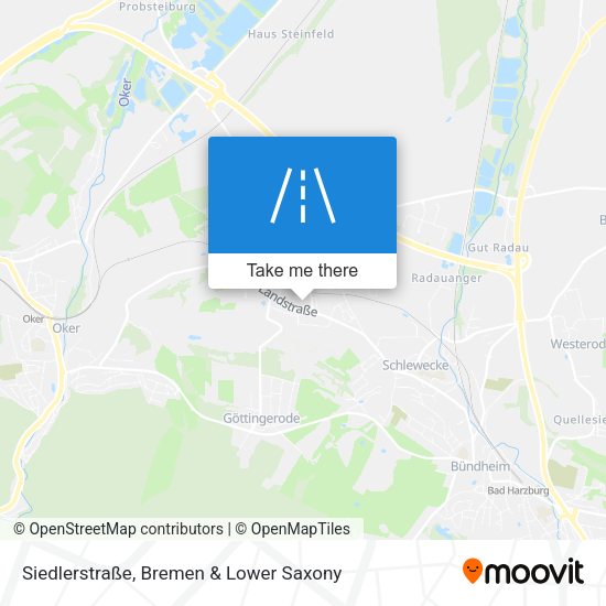 Siedlerstraße map