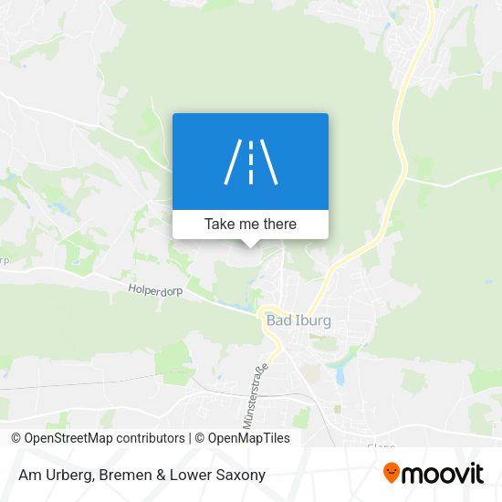 Am Urberg map
