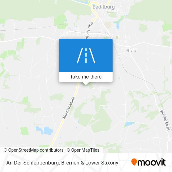 An Der Schleppenburg map