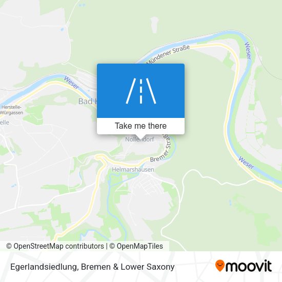Egerlandsiedlung map