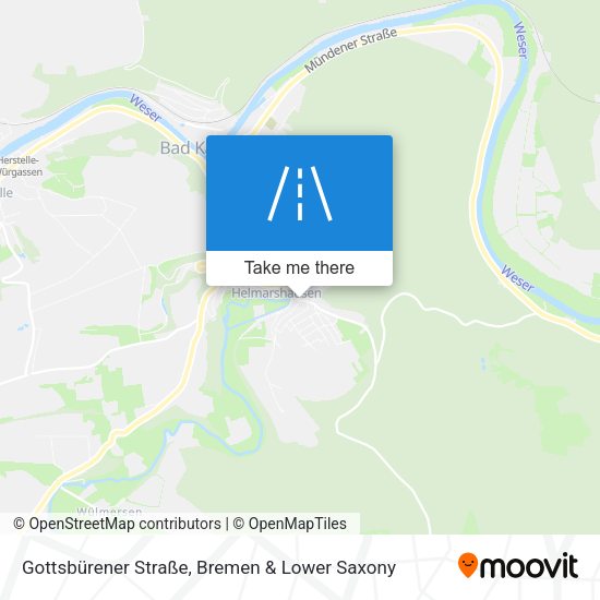 Gottsbürener Straße map