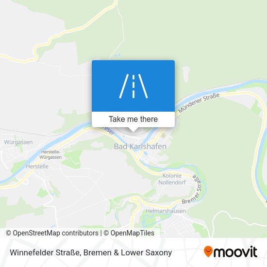 Winnefelder Straße map