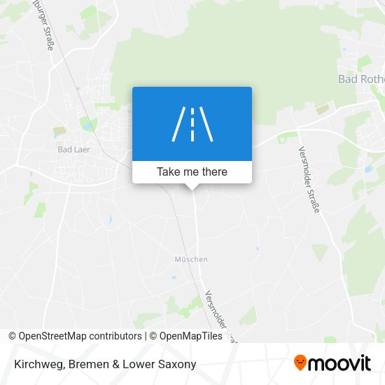 Kirchweg map