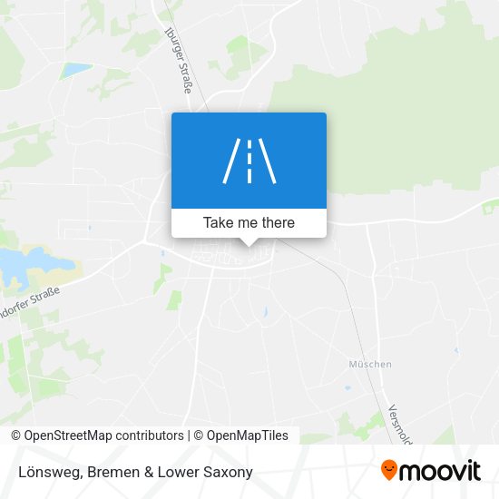 Lönsweg map