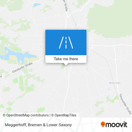 Meggerhoff map