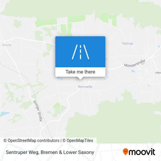 Sentruper Weg map