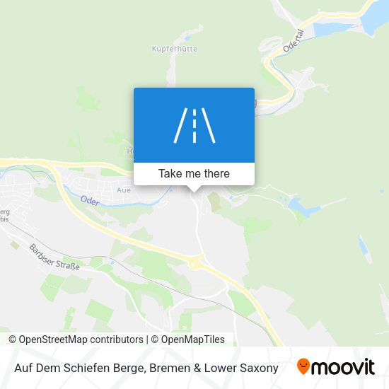 Auf Dem Schiefen Berge map