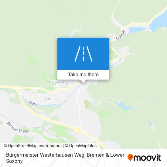 Bürgermeister-Westerhausen-Weg map