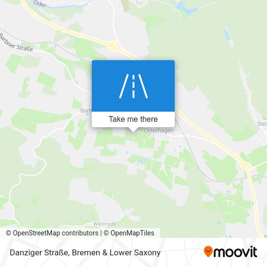 Danziger Straße map