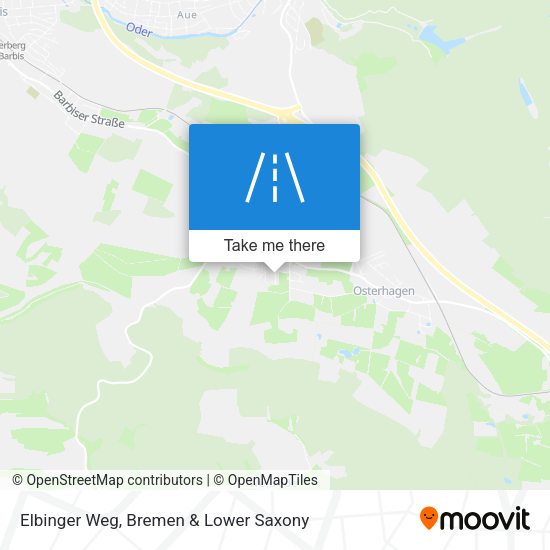 Elbinger Weg map