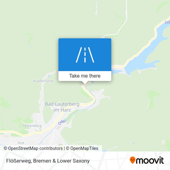 Flößerweg map