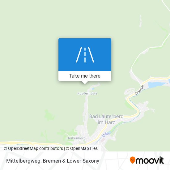Mittelbergweg map