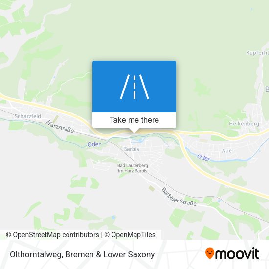 Olthorntalweg map