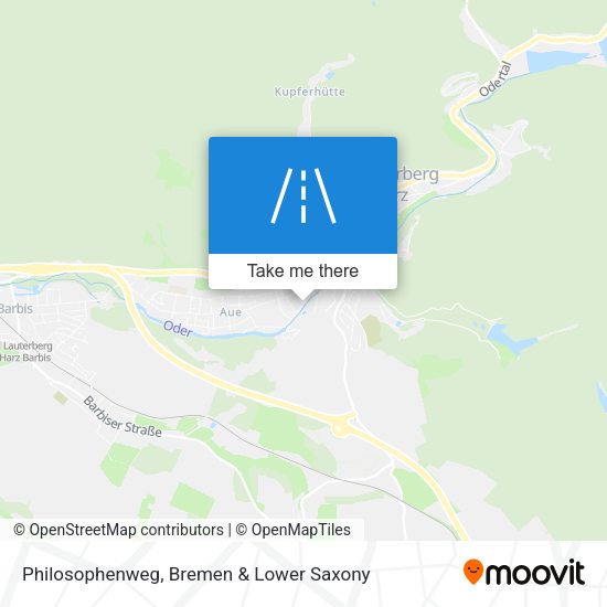 Philosophenweg map
