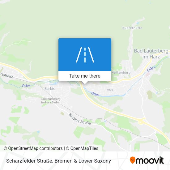 Scharzfelder Straße map