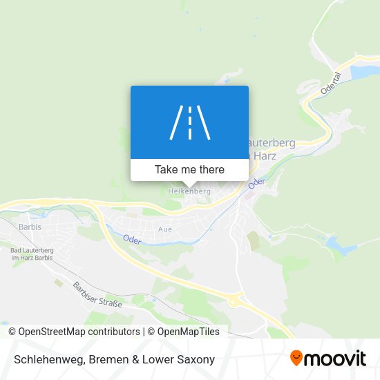Schlehenweg map