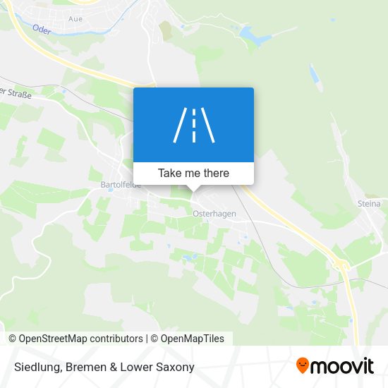 Siedlung map