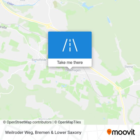 Weilroder Weg map