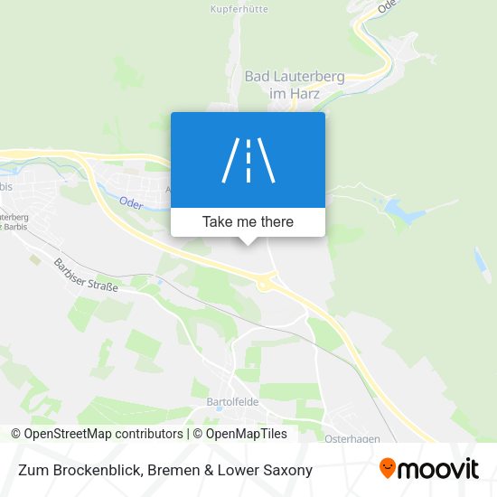 Zum Brockenblick map