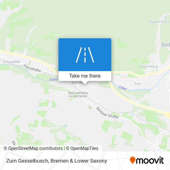 Zum Gesselbusch map