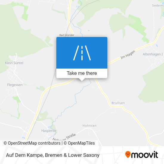 Auf Dem Kampe map