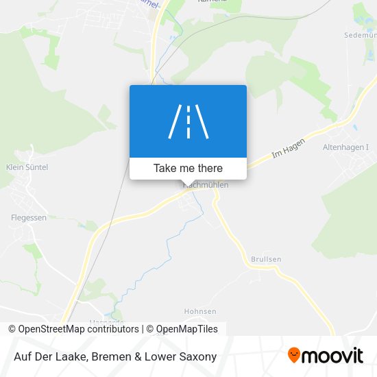 Auf Der Laake map