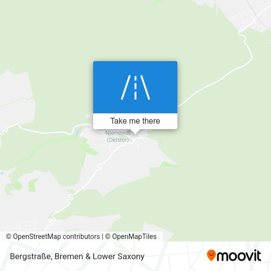 Bergstraße map