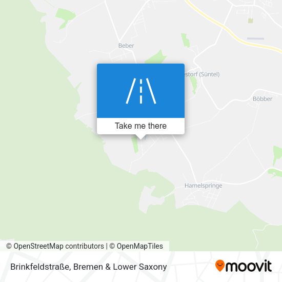 Brinkfeldstraße map