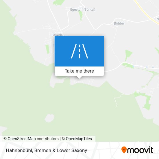 Hahnenbühl map