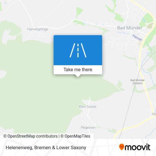 Helenenweg map
